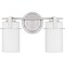 Quoizel Seymour Bath 2 Lights Brushed Nickel SEY8614BN - alternate 3